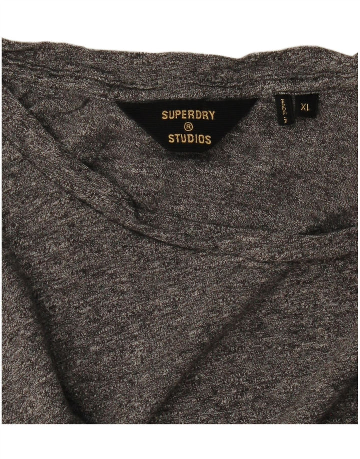 Ανδρικό T-Shirt Superdry Top XL Grey Flecked