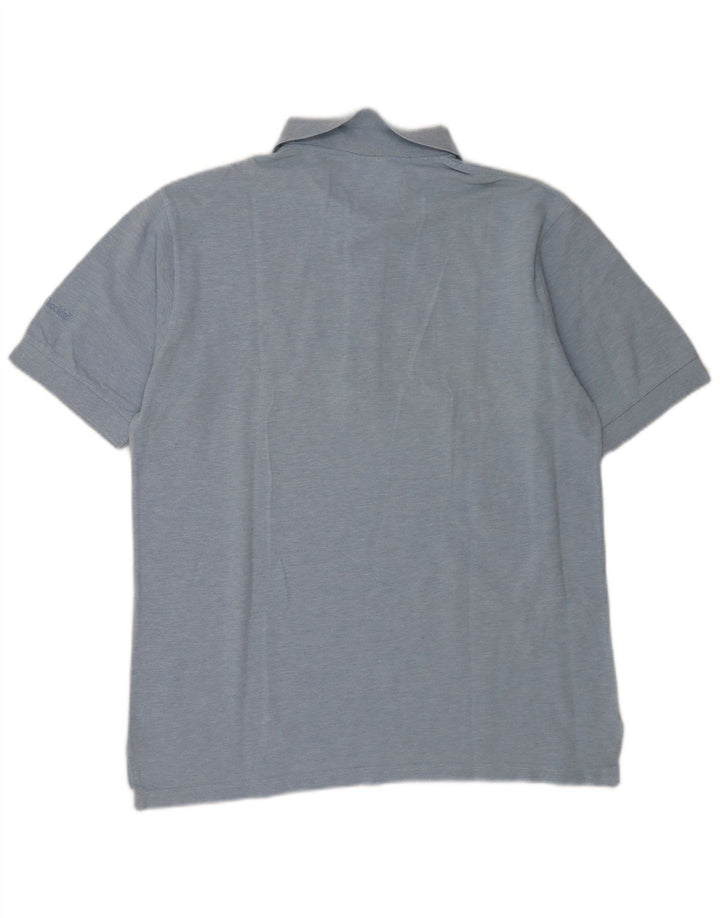 Sergio Tacchini Ανδρικό μπλουζάκι πόλο IT 50, μεσαίο μπλε βαμβακερό