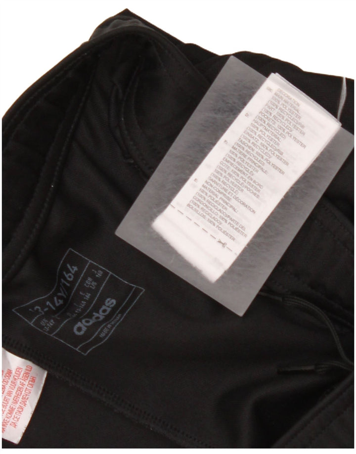 Παντελόνι αθλητικής φόρμας ADIDAS Boys Aeroready 13-14 ετών μαύρο πολυεστέρα