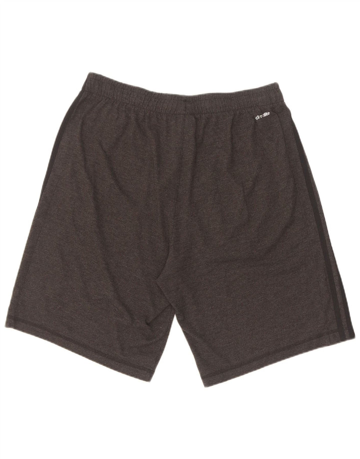 Ανδρικό σορτς Adidas Climalite Sport μεγάλο γκρι βαμβακερό