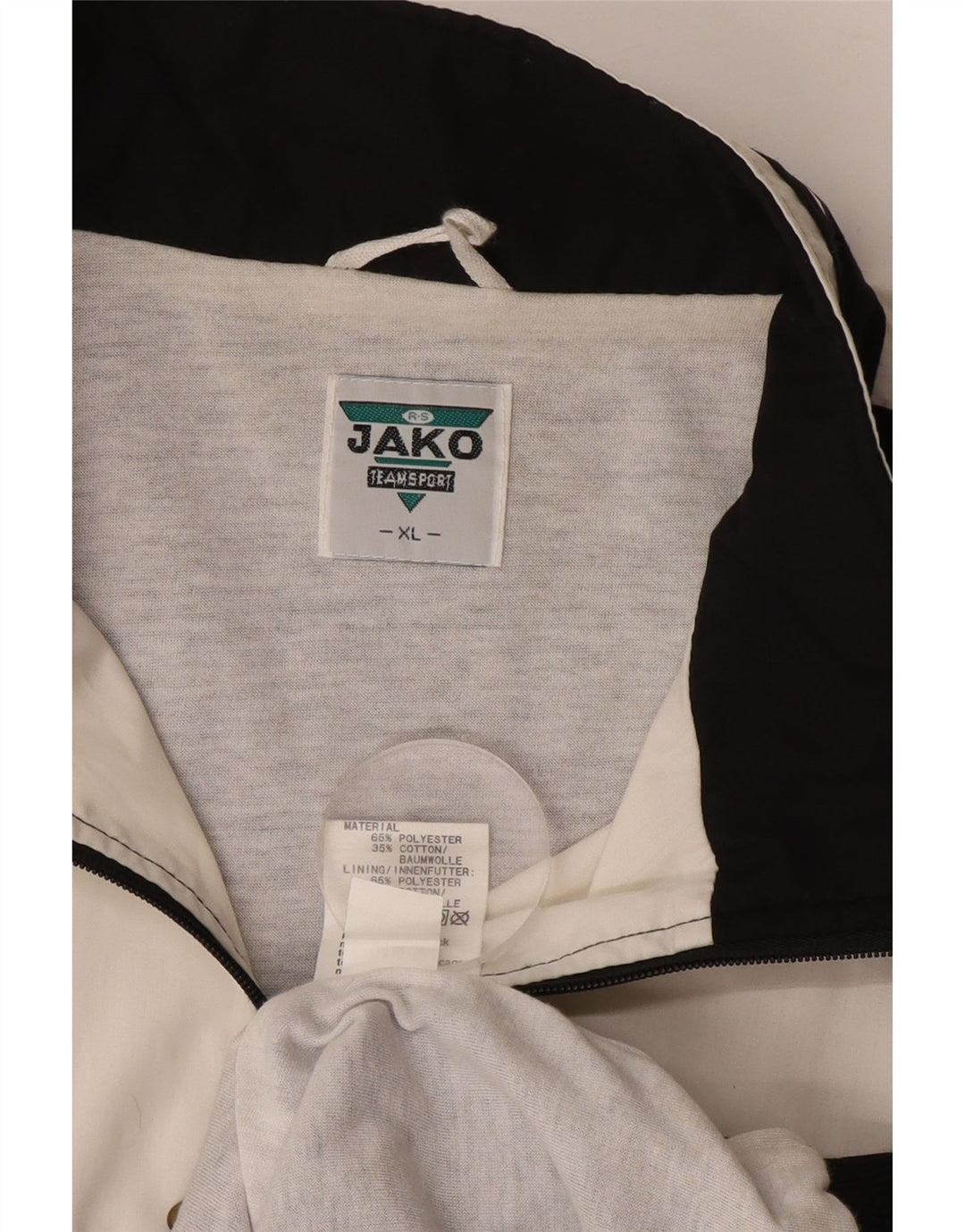 Ανδρική φόρμα Jako Top Jacket XL Black Colourblock Polyester