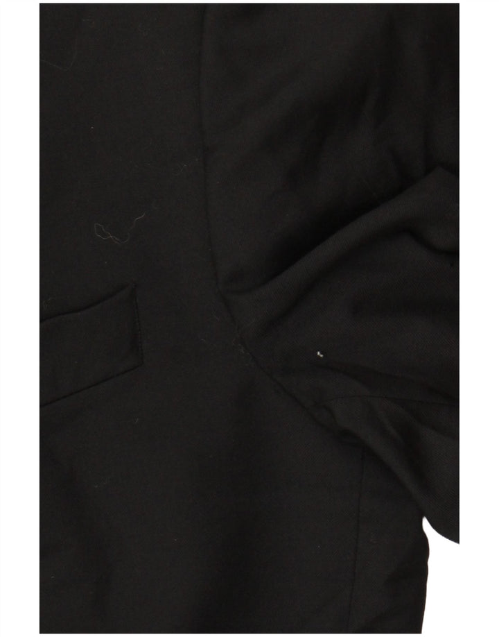 Ανδρικό σακάκι σακάκι Hugo Boss 1 κουμπιού IT 52 XL μαύρο μαλλί