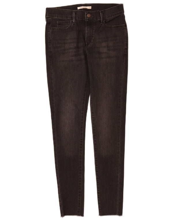 Levi's Womens 710 Super Skinny Jeans W28 L31 Black