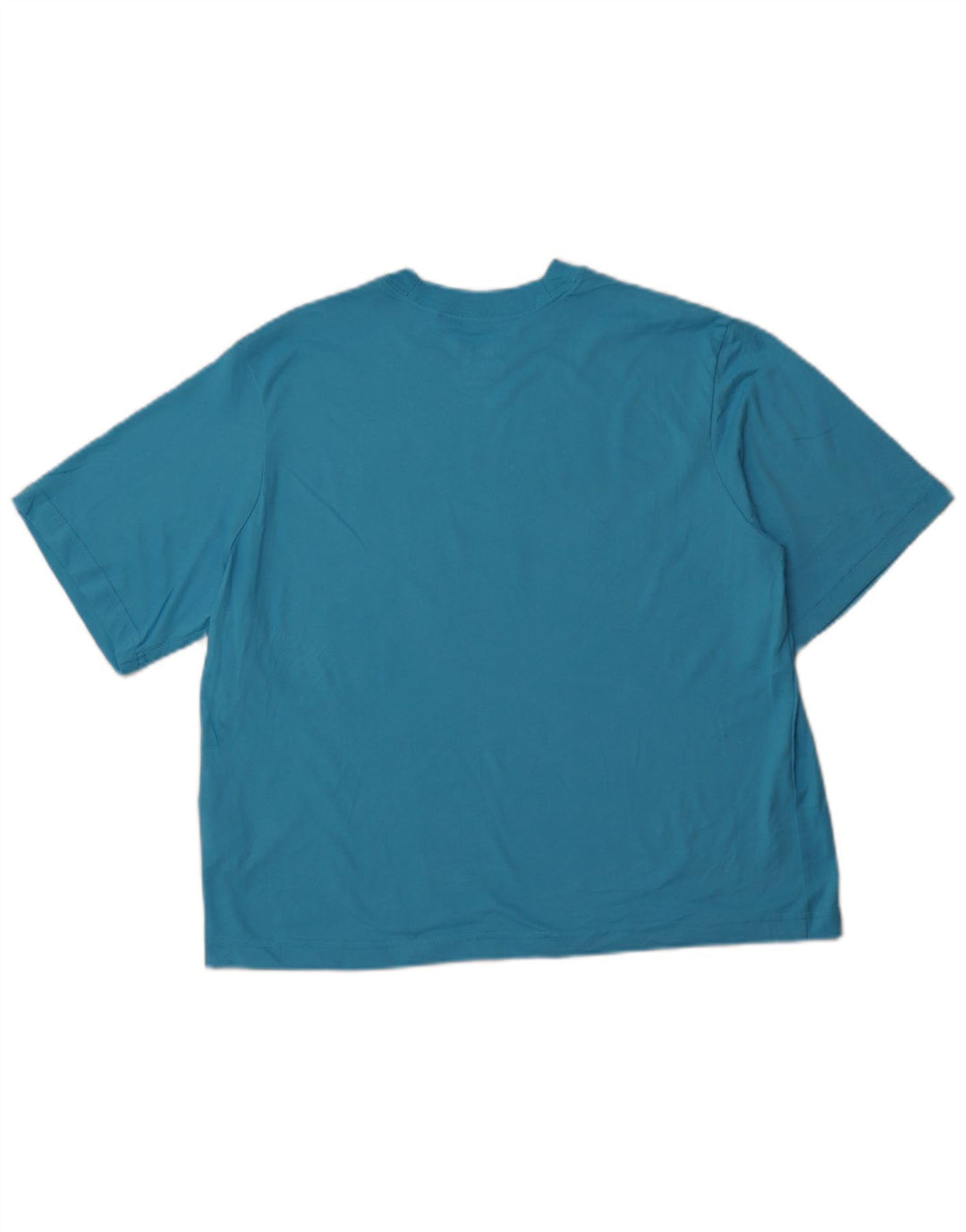 Γυναικείο γραφικό μπλουζάκι NIKE 14 μεσαίο μπλε βαμβάκι