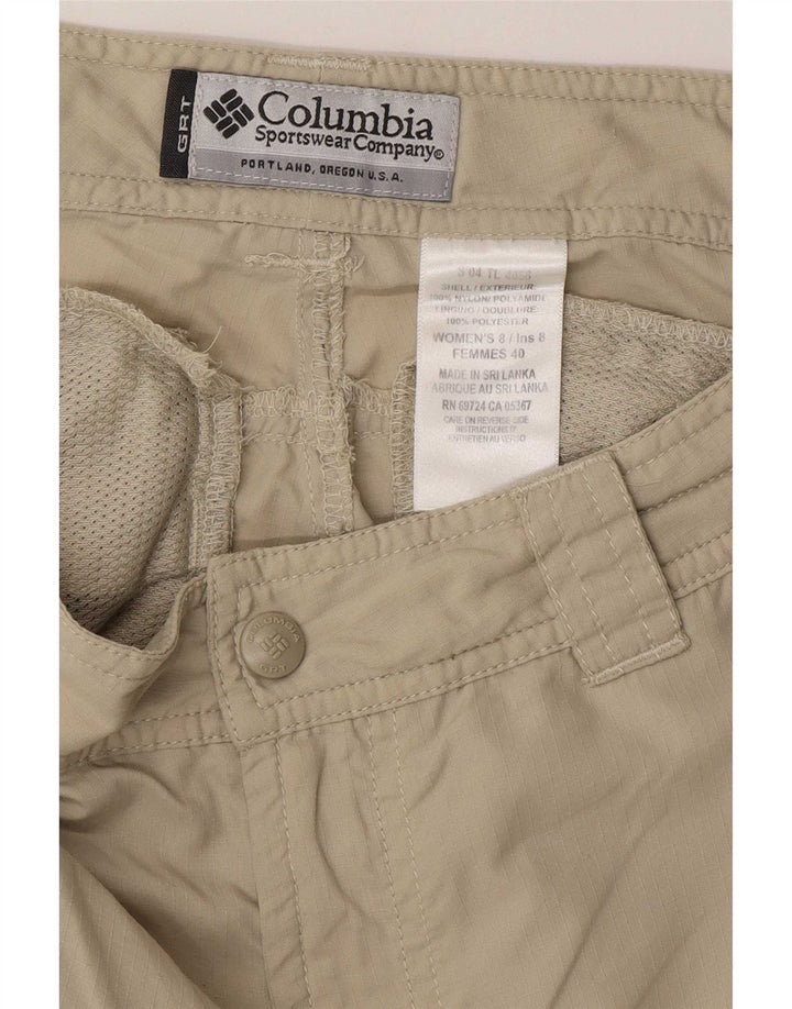 Columbia Γυναικείο Σορτς Cargo US 8 Medium W30 Μπεζ νάιλον