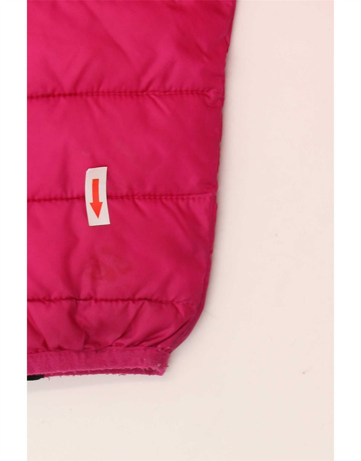 Μπουφάν Ellesse Girls Hooded Podded Jacket 12-13 Years Pink Polyester