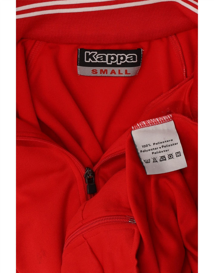 Ανδρική φόρμα Kappa Top Jacket Small Red Polyester