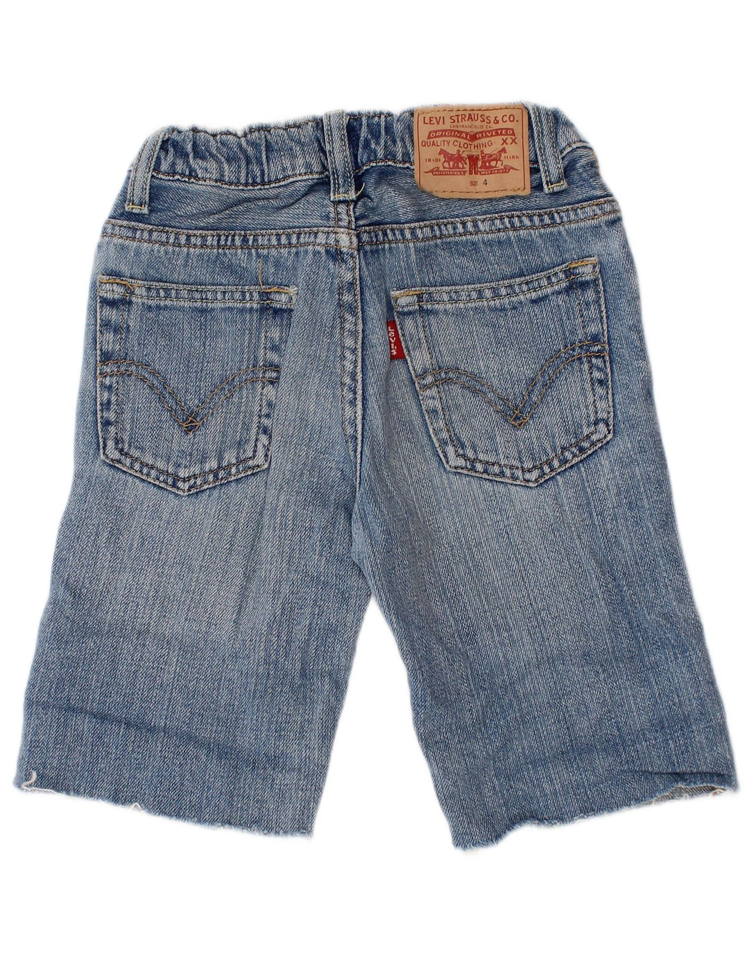 Τζιν σορτς Levi's Boys 3-4 ετών W22 Μπλε βαμβακερό