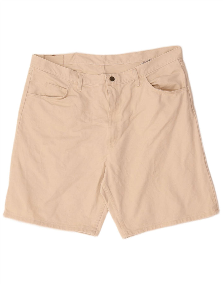 Ανδρικό τζιν σορτς Wrangler W40 XL Μπεζ βαμβακερό