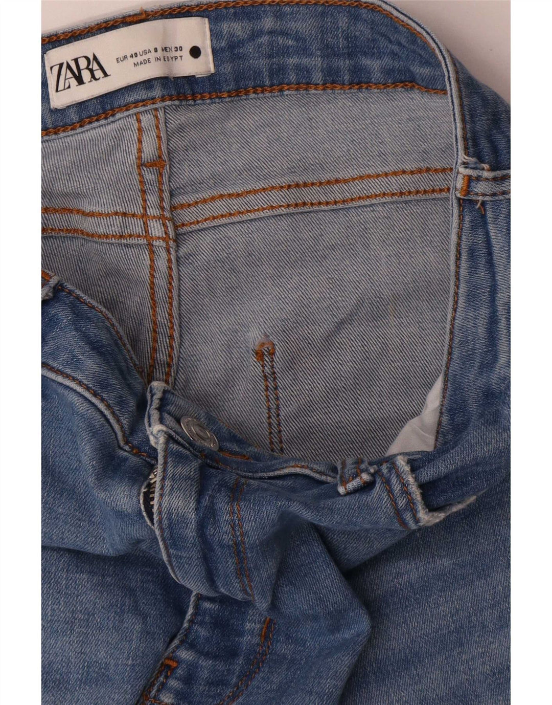 Zara Γυναικείο Τζιν μποτάκι EU 40 Medium W30 L28 Μπλε