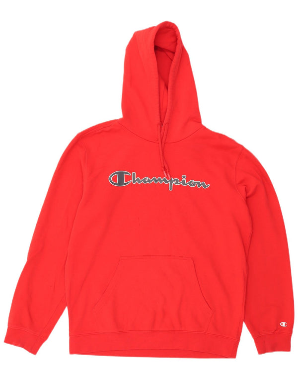 Ανδρικό Champion Graphic Hoodie Jumper Large Red