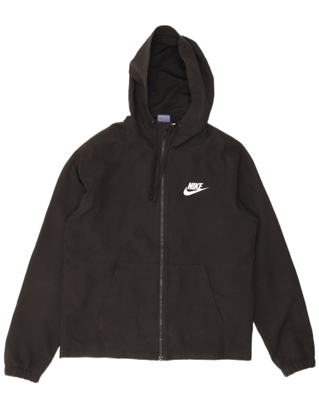 Ανδρική φόρμα Nike με κουκούλα Μπουφάν με μεσαίο μαύρο πολυεστέρα