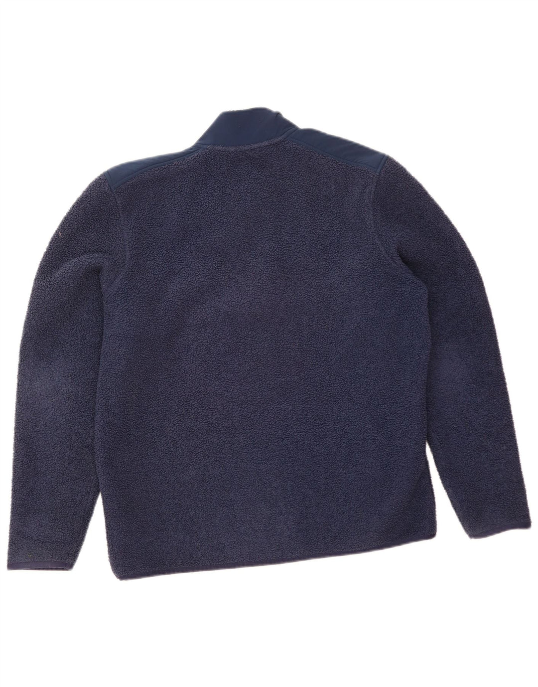 Under Armour Ανδρικό λαιμό με κουμπιά Fleece Jumper Μεγάλο Navy Blue Polyester