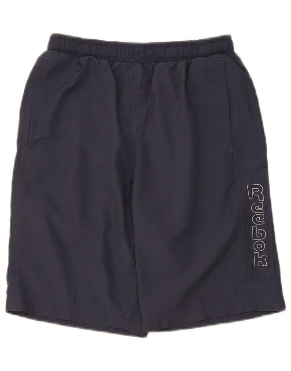 Reebok Boys Classic Graphic Sport σορτς 9-10 ετών Γκρι Πολυεστέρας