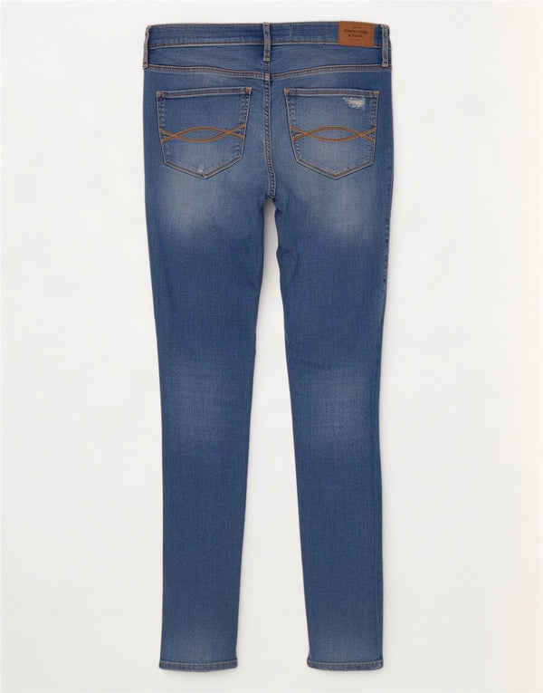Abercrombie & Fitch Γυναικεία στενόχωρα τζιν US 6 Medium W28 L27 Blue