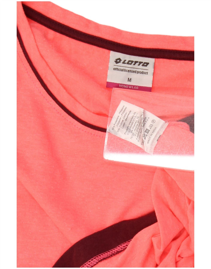 Lotto Γυναικείο τοπ μακρυμάνικο UK 14 Medium Pink Polyester