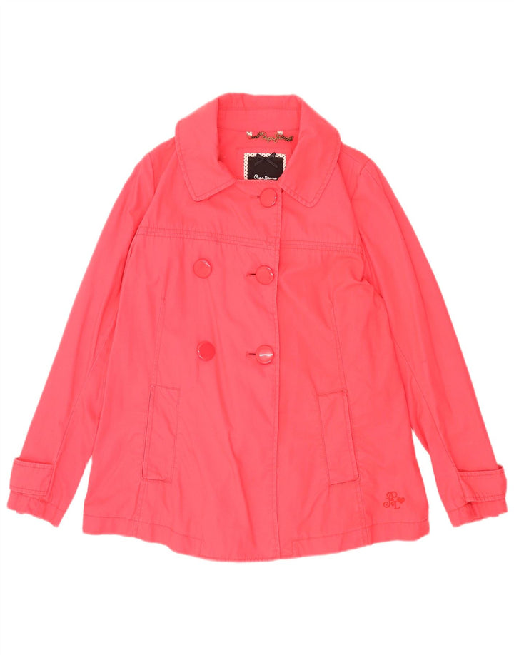 PEPE Jeans Γυναικείο Pea Coat UK 10 Small Pink