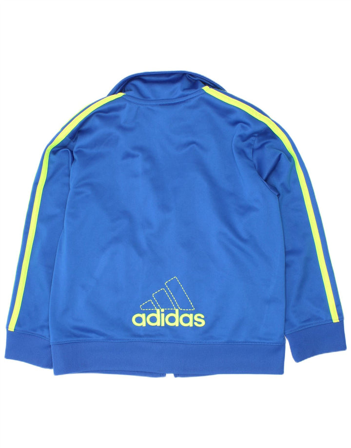 Adidas Boys Graphic αθλητική φόρμα Top Jacket 4-5 ετών Μπλε Πολυεστέρας