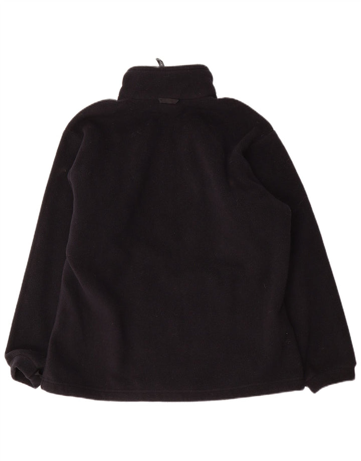 Jack Wolfskin γυναικείο φλις μπουφάν UK 18/20 XL μαύρο πολυεστέρα