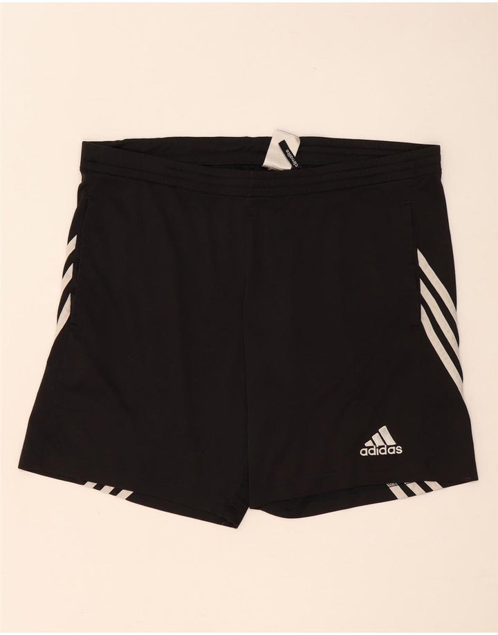 Ανδρικό αθλητικό σορτς Adidas Climalite σε μεγάλο μαύρο