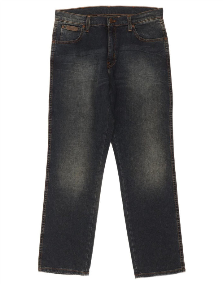 Wrangler Ανδρικό Texas Stretch Straight Jeans W32 L30 Navy Blue
