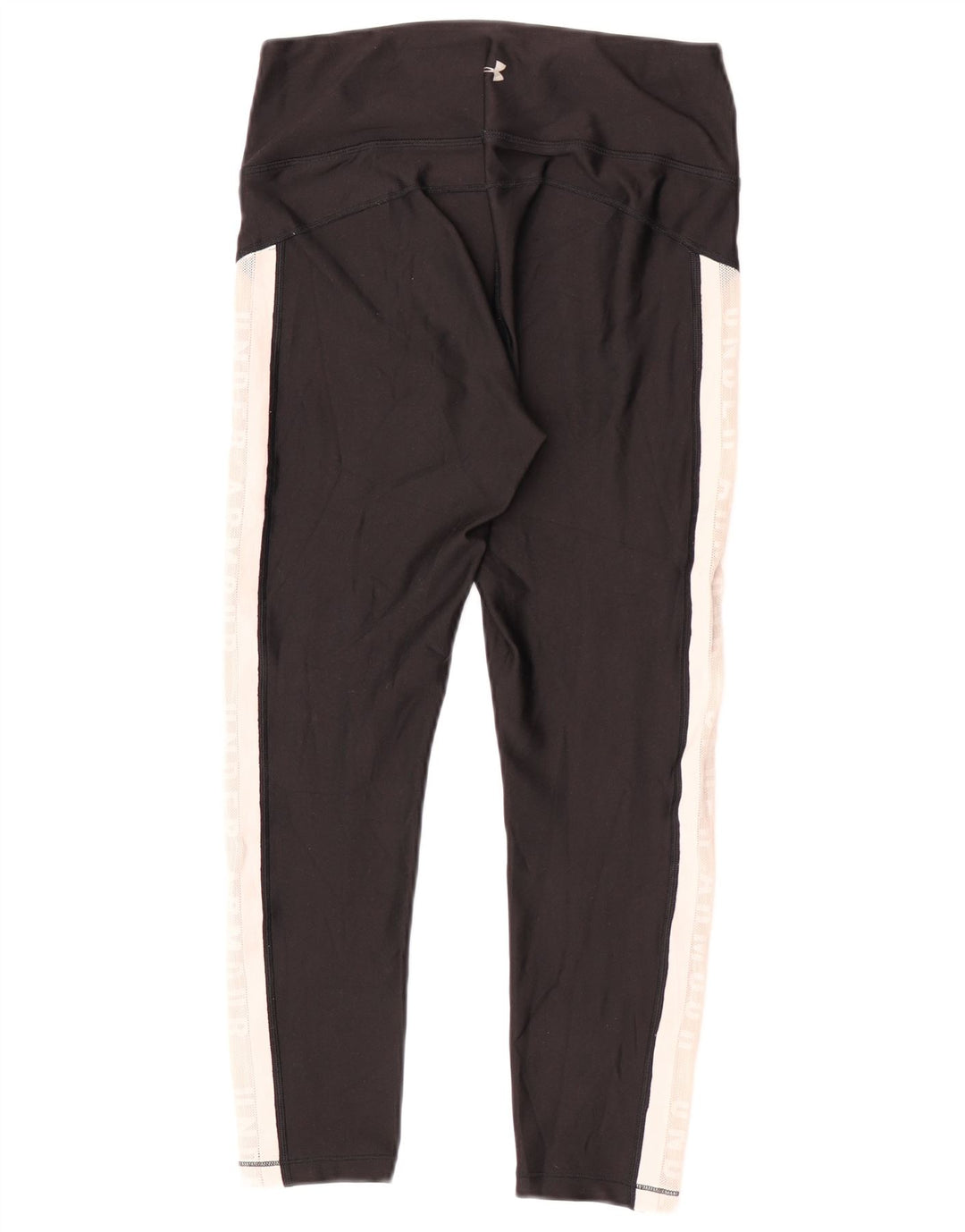 Under Armour Γυναικεία γραφικά Κάπρι Κολάν UK 12 Medium Black Colourblock