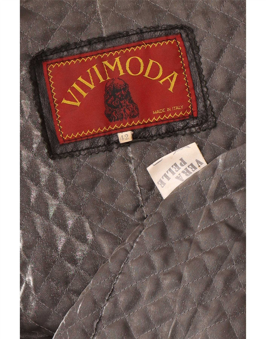Vintage Γυναικείο Oversized Διπλό Μπουφάν Military IT 42 Μεσαίο Μαύρο