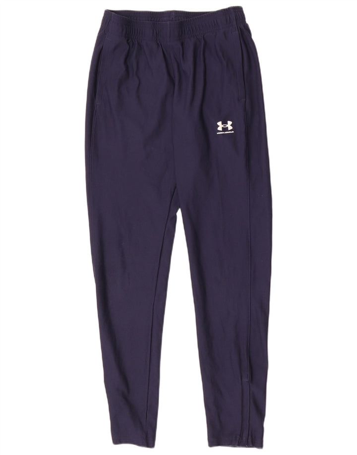 Under Armour Boys αθλητική φόρμα παντελόνι 11-12 ετών Μεγάλο Navy Blue Polyester