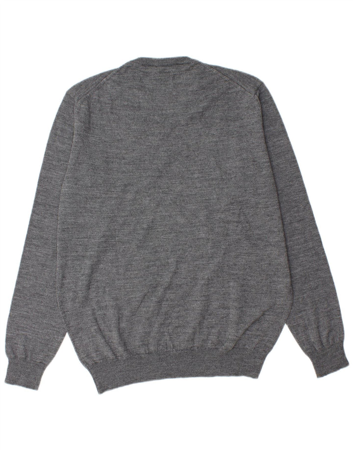 Ανδρικό πουλόβερ Dack's V-Neck Jumper 2XL Γκρι μαλλί