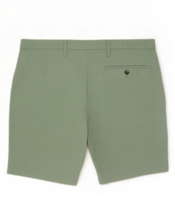 Ανδρικό σορτς Chino Marks & Spencer W42 2XL Πράσινο βαμβακερό