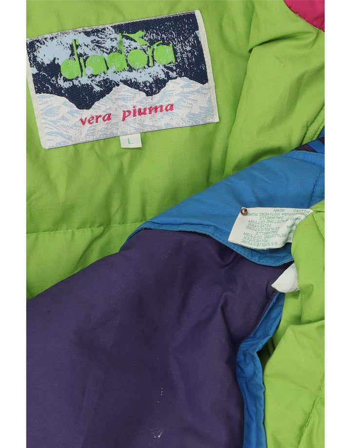 DIADORA Girls Ski Jacket 9-10 Years Large Πολύχρωμο Colourblock