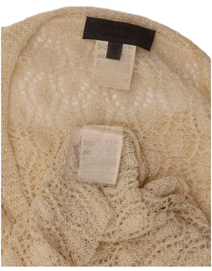 Γυναικείο πουλόβερ Les Copains See Through Cardigan IT 42 Medium Off White