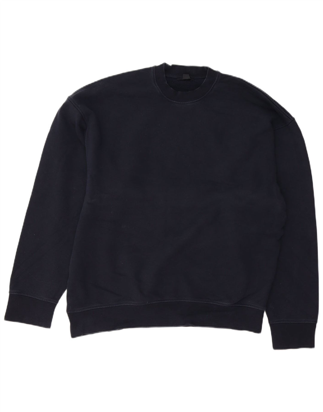 Ανδρική φούτερ COS Jumper Large Navy Blue Cotton