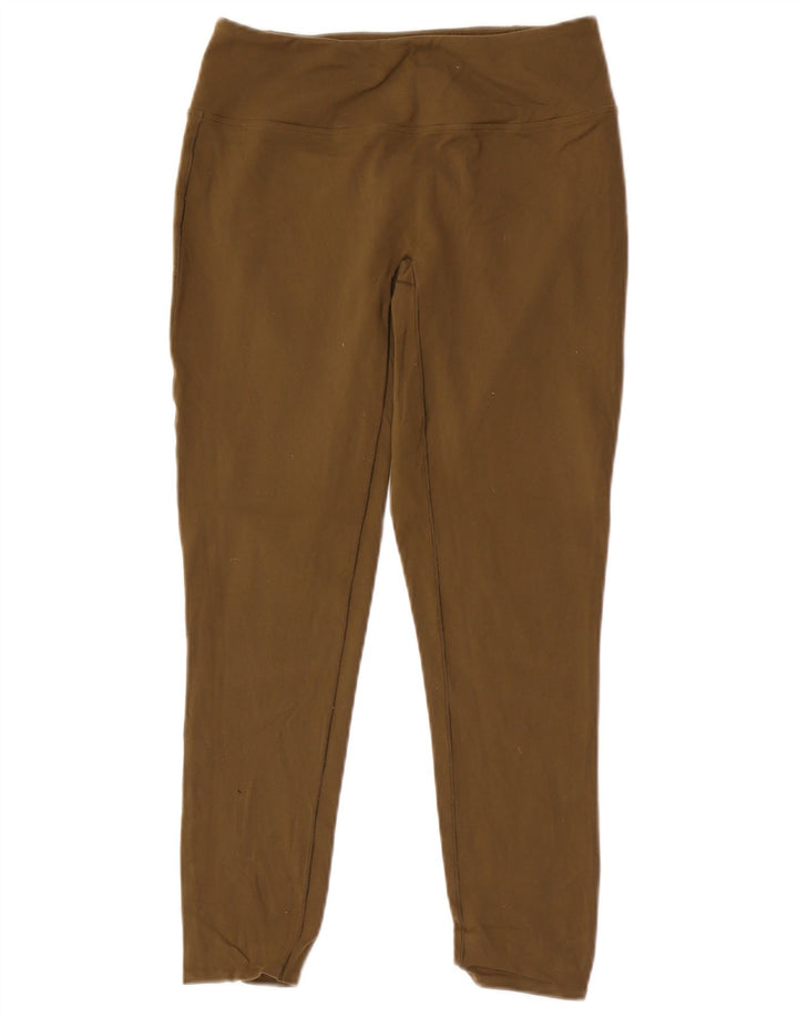 Γυναικεία γραφικά κολάν REEBOK UK 10 Small Khaki Nylon