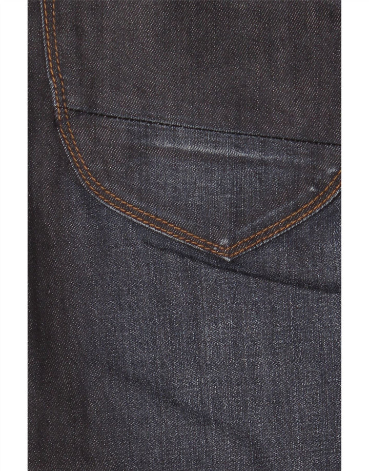 Marks & Spencer Ανδρικό Αυτόγραφο Straight Jeans W36 L29 Navy Blue Cotton