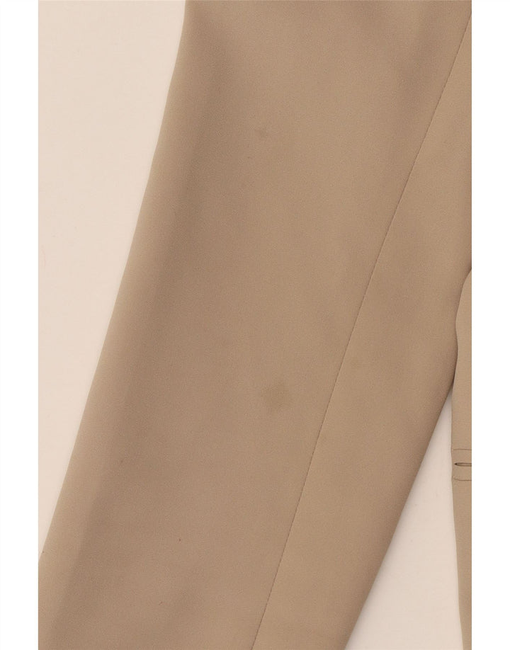 Benetton Γυναικείο Μπουφάν 1 Κουμπί Blazer UK 12 Medium Beige