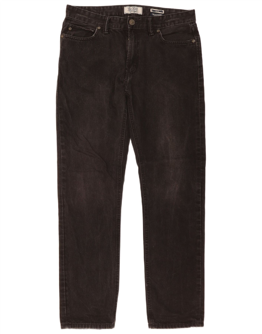 Fat Face Γυναικείο Slim Jeans W34 L31 Μαύρο βαμβακερό