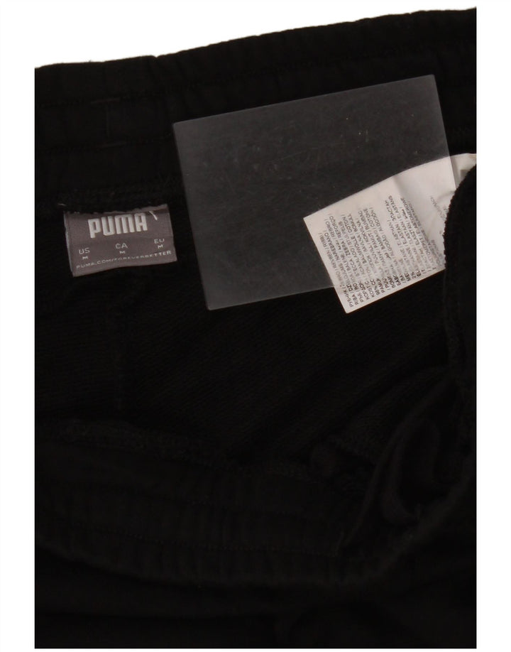Ανδρική αθλητική φόρμα PUMA γραφική παντελόνι Joggers μεσαίο μαύρο βαμβακερό