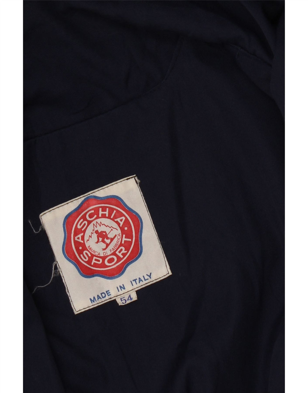 Vintage Ανδρικό κουκούλα Utility Jacket IT 54 2XL Navy Blue