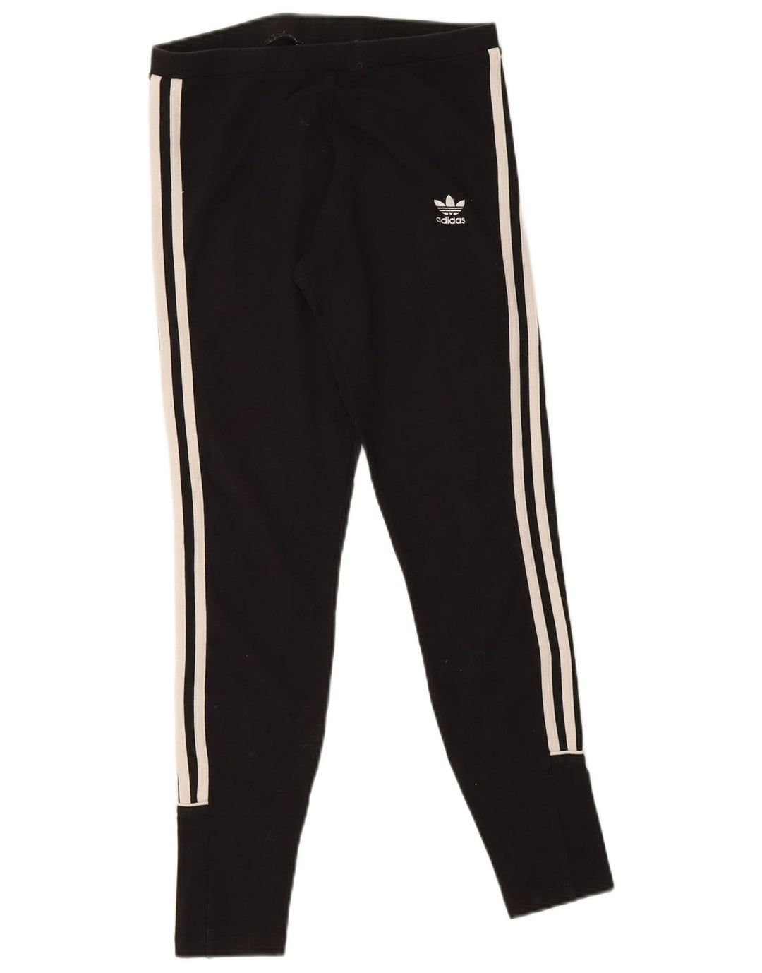 Γυναικείο κολάν Adidas UK 10 Small μαύρο βαμβακερό