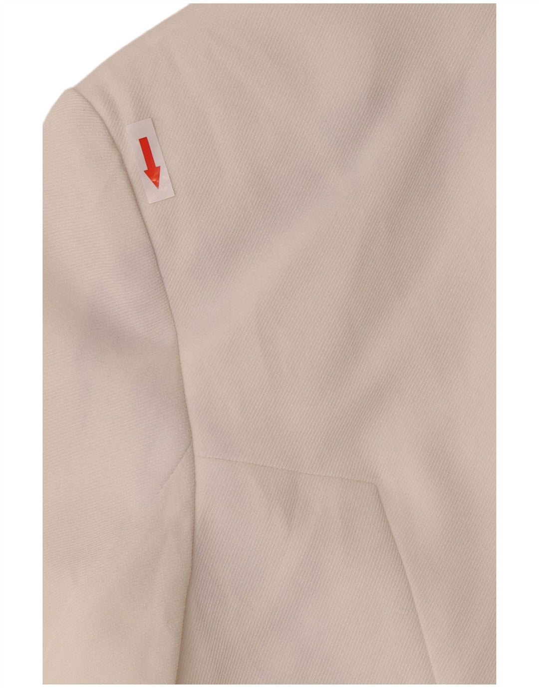 Jurgen Michaelsen Γυναικείο σακάκι με 3 κουμπιά UK 10 Small White Polyester