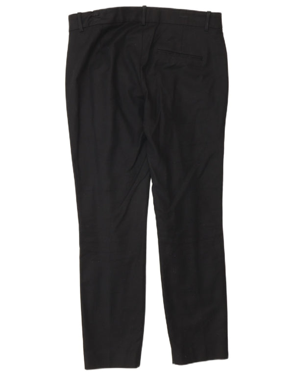 Zara Γυναικείο Slim Casual Παντελόνι EU 38 Small W28 L28 Μαύρο