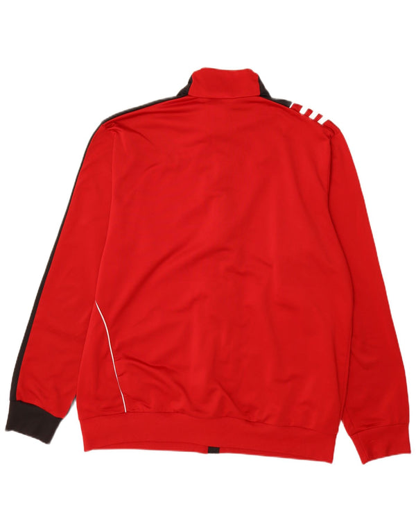 Ανδρική φόρμα ADIDAS Top Jacket UK 46/48 XL Κόκκινο πολύχρωμο πολυεστέρα