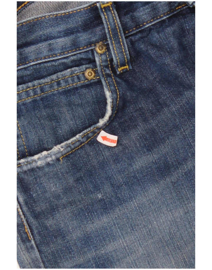 Ανδρικό τζιν LEE Knox Straight W32 L34 Navy Blue Cotton