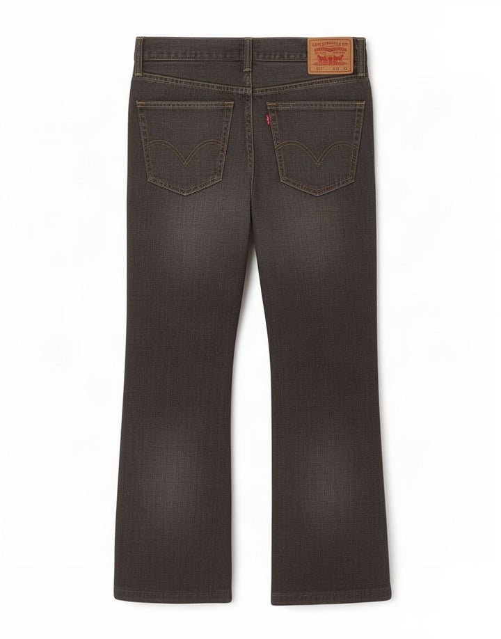 Levi's Mens 527 Bootcut Jeans W32 L27 Γκρι βαμβακερό