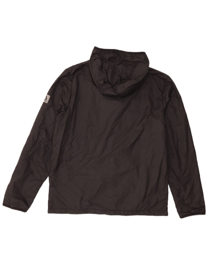 Ανδρική αθλητική φόρμα Reebok με κουκούλα Top Jacket μεγάλο μαύρο πολυεστέρα