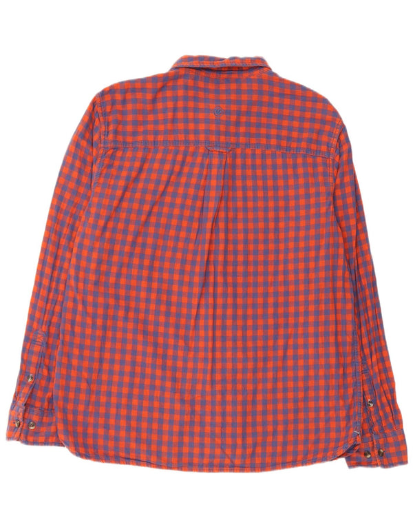 Ανδρικό πουκάμισο Fat Face XL Red Gingham Cotton