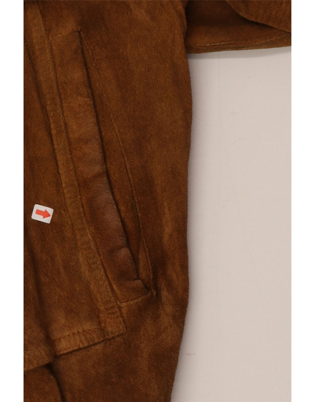 Les Boulevards Ανδρικό Suede Bomber Jacket IT 54 2XL Καφέ Δερμάτινο