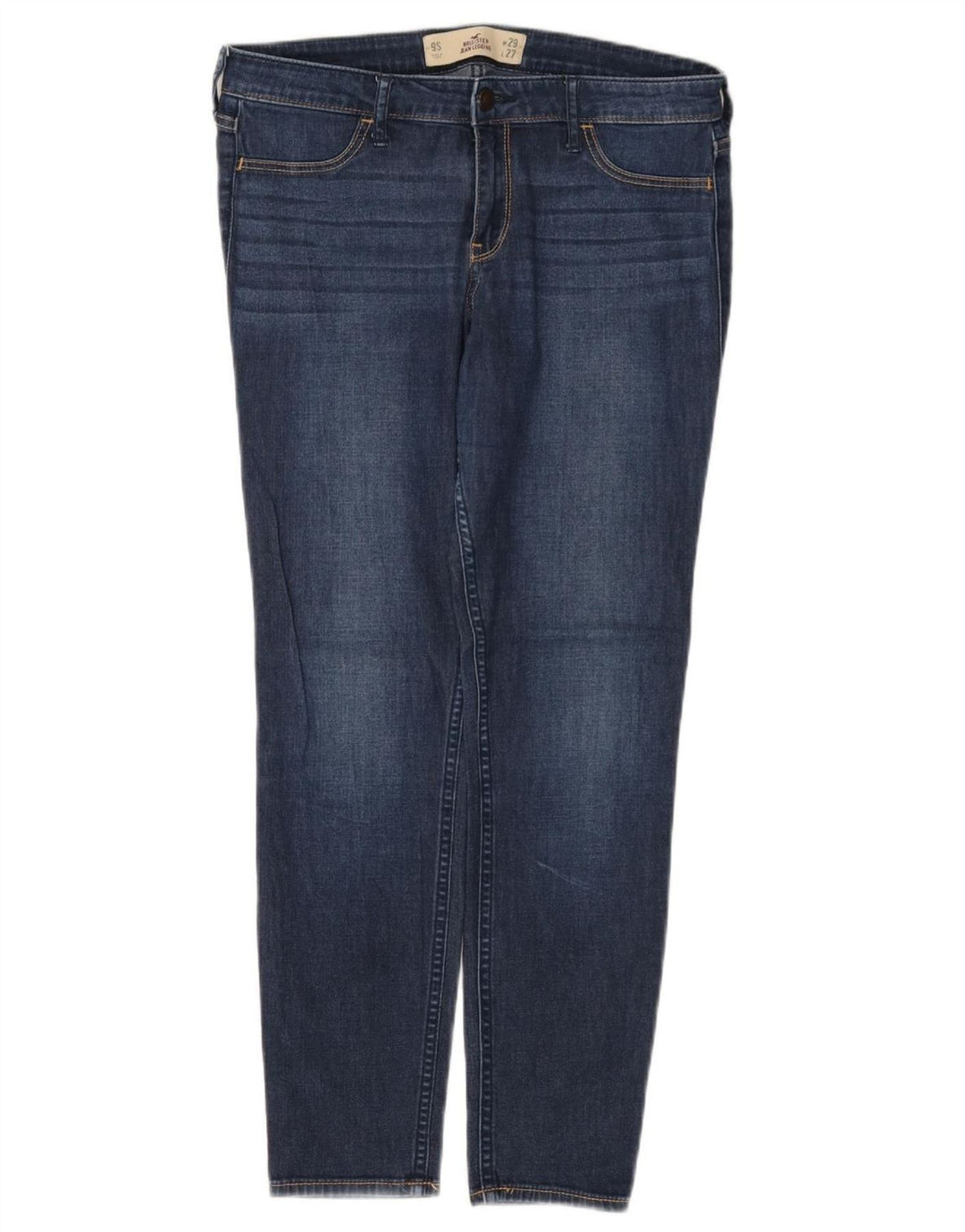 Γυναικείο τζιν κολάν HOLLISTER US 9 Medium W29 L27 Μπλε βαμβακερό