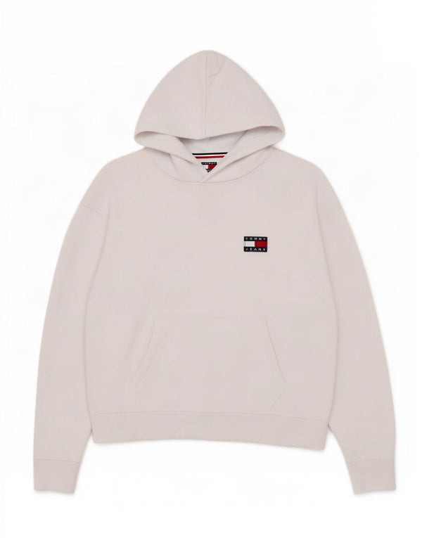 Tommy Hilfiger Γυναικείο Hoodie Jumper UK 10 Small White